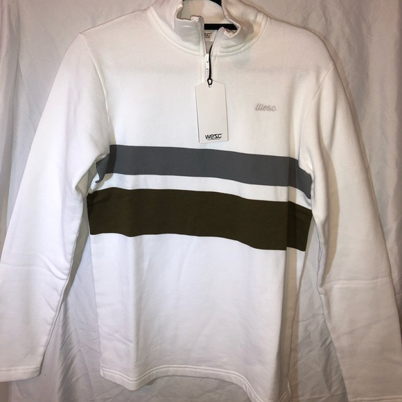 XS Never Worn WESC Quarter-ZIP - Picture 2 of 3